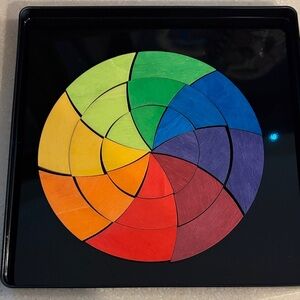 Colorful Magnetic Wooden Grimm’s Puzzle
